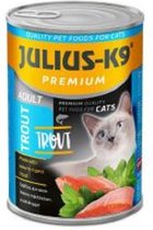 Julius K9 - Nourriture pour chat en Alimentation humide - Nourriture humide - Adulte - Truite - 10 x 415g