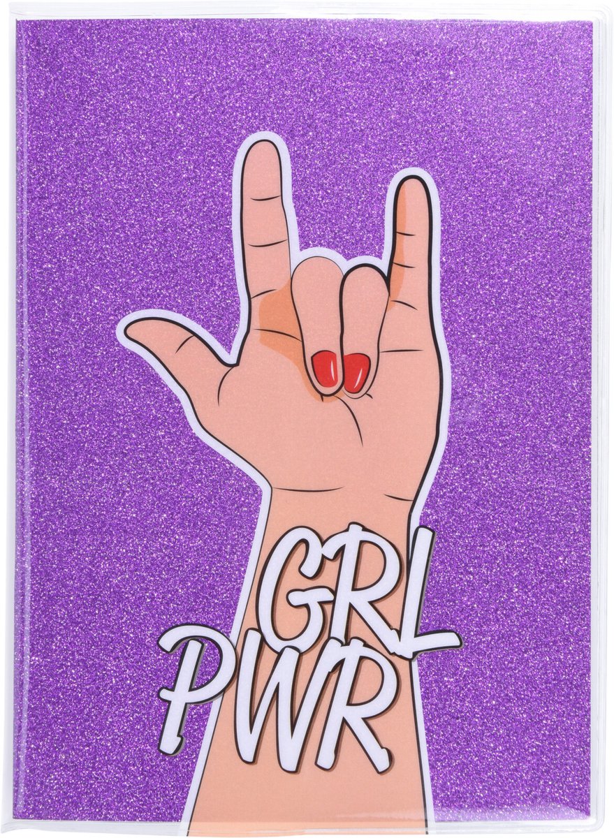 Notitieboek A5 design Grl pwr