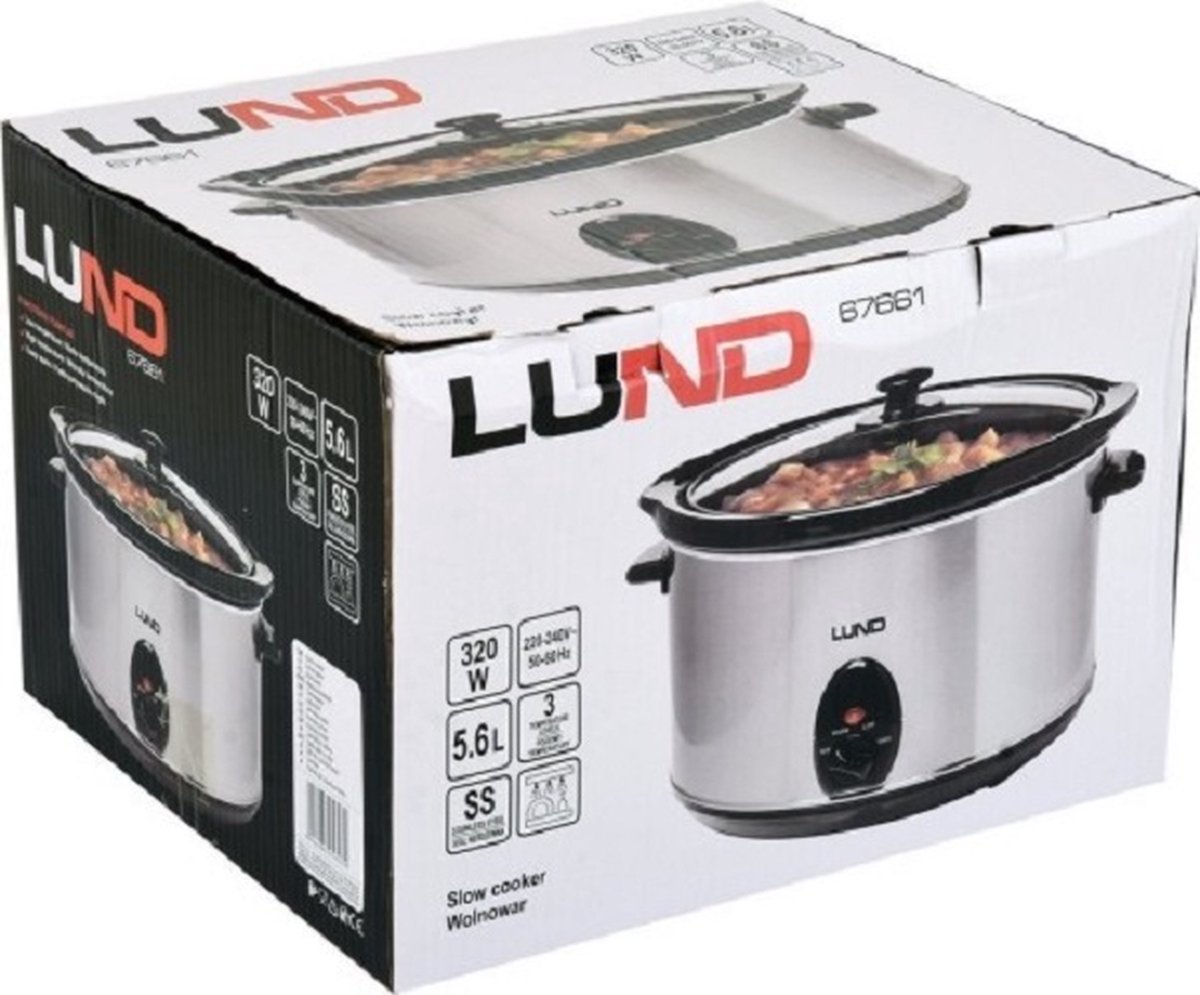 Lund Slowcooker -320W - 5,6L – foto 5