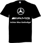 Max Verstappen - Mercedes - AMG - Hamilton - Formule 1 -Grappig T-shirt - Kampioen - Maat XL