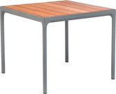 Four Outdoor tafel - aluminium grijs - 90 x 90 cm
