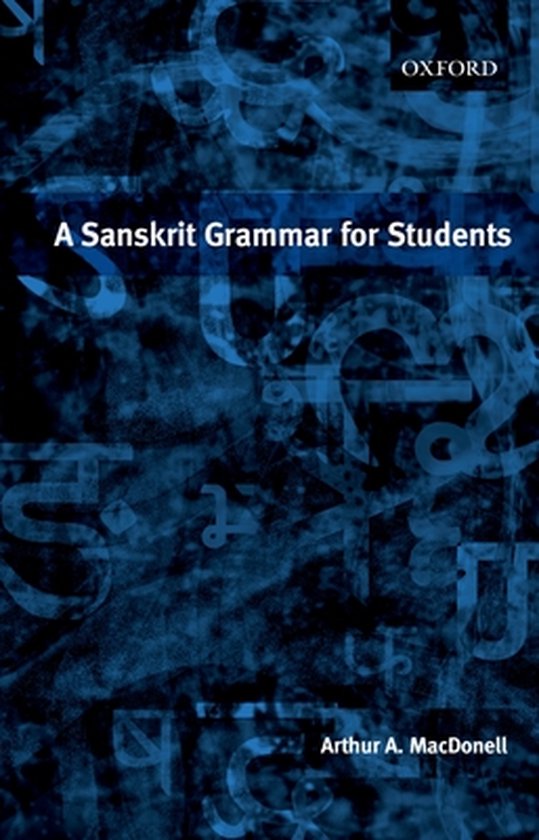 A Sanskrit Grammar for Students - cover