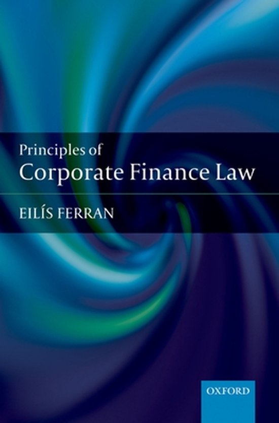 Principles Of Corporate Finance Law - cover