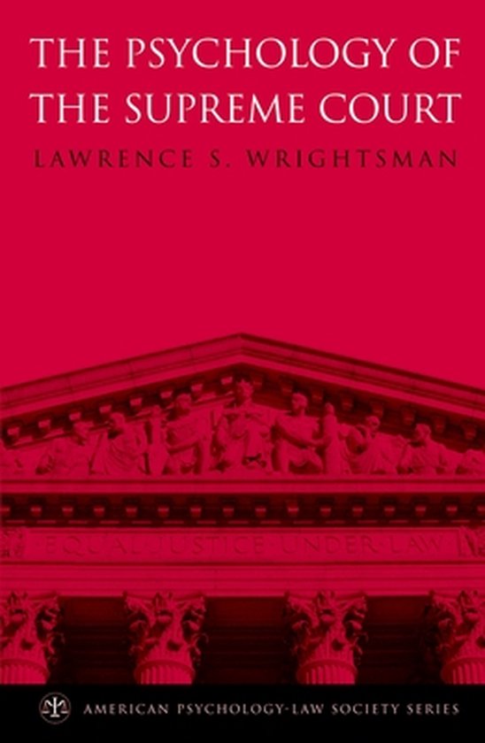 The Psychology of the Supreme Court - cover