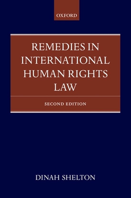 Remedies in International Human Rights Law - cover