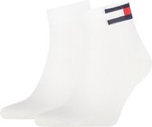 Tommy Hilfiger  Quarter 2-Pack Vlag Heren Sokken - Maat 43/46