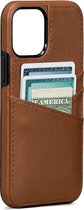 Sena - Lugano Wallet iPhone 12 Pro Max - bruin