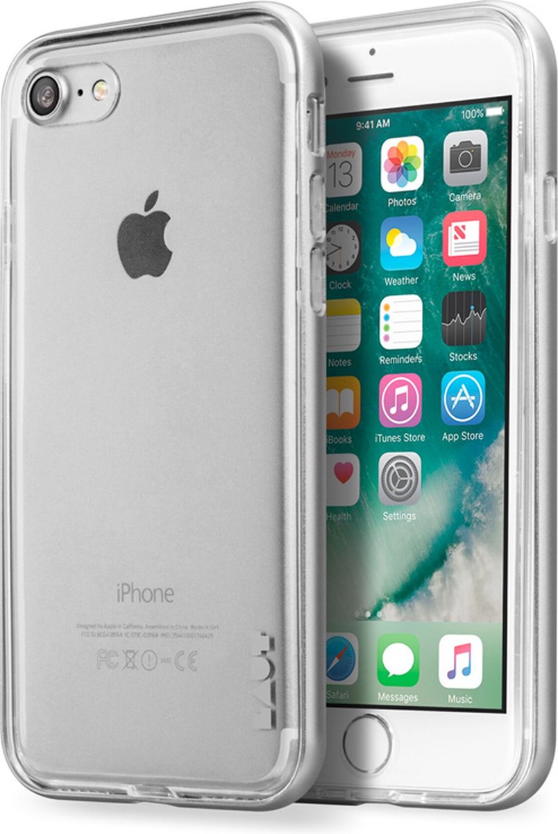 LAUT - Exo Frame iPhone 8 Plus/7 Plus - silver