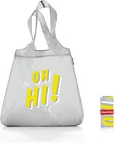 Reisenthel Mini Maxi Shopper Opvouwbare Boodschappentas - 15L - Oh Hi Grey