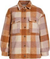 Object Jas Objtrine Big Shirt Pb11 23037410 Dijon/check Dames Maat - 36