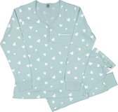 Zeeman dames pyjama set - blauw - maat L