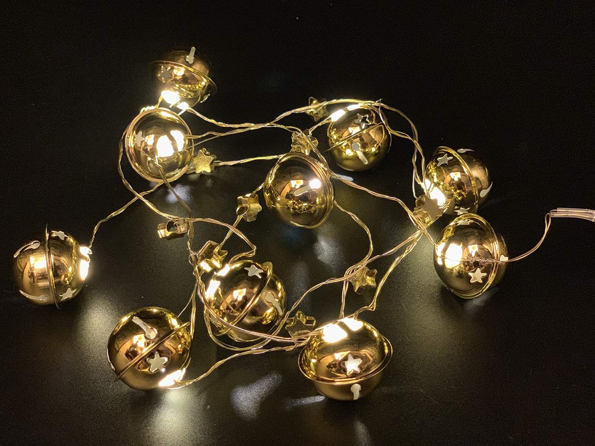 Lumières de Noël LED-Lumières de Noël LED-Éclairage d'intérieur avec Star-Timer en métal-Powered-Party Lighting-Noël-Pâques -Décoration de Thanksgiving-Carnaval-Mariage-(Blanc chaud)
