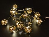 Lumières de Noël LED-Lumières de Noël LED-Éclairage d'intérieur avec Star-Timer en métal-Powered-Party Lighting-Noël-Pâques -Décoration de Thanksgiving-Carnaval-Mariage-(Blanc chau