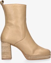 Tango | Nadine 10-b natural leather boots - natural heel | Maat: 39