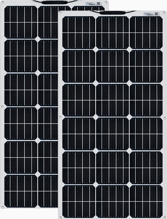 200W 12V/24V Flexibel Zonnepaneel Kit Ideaal voor Kamperen Boten