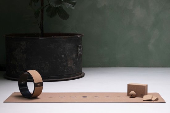 Yoga blok groot eco natuurkurk lotus - Lotus van Lotus — afbeelding 2