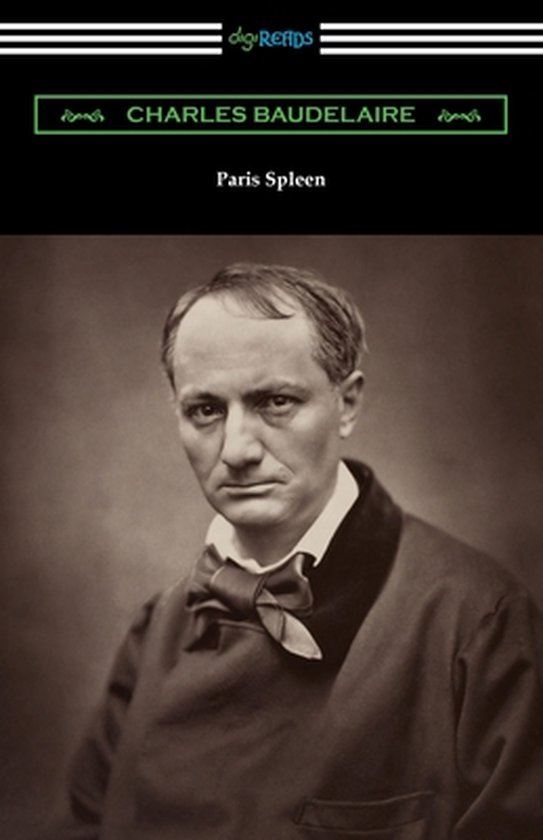 Portrait de Charles Baudelaire, auteur de "Paris Spleen", portant un manteau marron et un nœud à son cou.