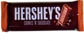 Hershey's Cookies 'n' Chocolate - chocolade - gevuld met koek - 6x 40g