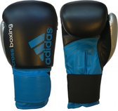 adidas Hybrid 100 (Kick)Bokshandschoenen Cross-boxing Zwart/Blauw/Zilver 16oz