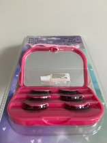 Eyelashes / Wimpers and Storage case 3x - wake up and make up