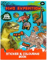 Dino Expedition Kleur en Stickerboek