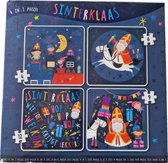 4 in 1 Puzzel Sinterklaas