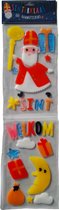 Sinterklaas Gel Raamstickers - Sint