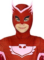FUNIDELIA Owlette Masker PJ Masks voor meisjes Tekenfilms - Rood