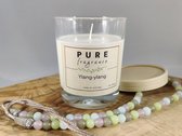 Pure Fragrance - Geurkaars in glas - Ylang-ylang