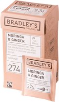 Bradley's thee - Organic - Moringa & Ginger n.274 - 100 x 1.2 gram
