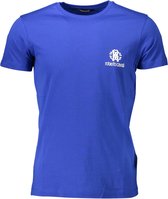 Roberto Cavalli T-shirt Blauw L Heren