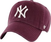 47 Brand New York Yankees MLB Clean Up Cap B-RGW17GWSNL-CA, Mannen, Kastanjebruin, Pet, maat: One size