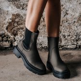 Chelsea boots dames - Grietsje groen