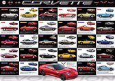Eurographics Corvette Evolution 1000pcs Jeu de puzzle 1000 pièce(s) Véhicules