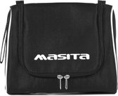 Masita | Toilettas - Stevig canvas met handige ophanghaak - Zwart-Wit - One size
