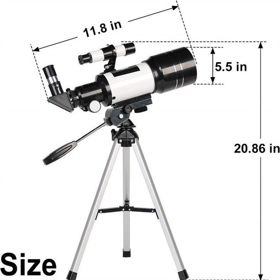 Astronomische Telescoop Equatoriale Statief Booster Sectie 200/300 MM