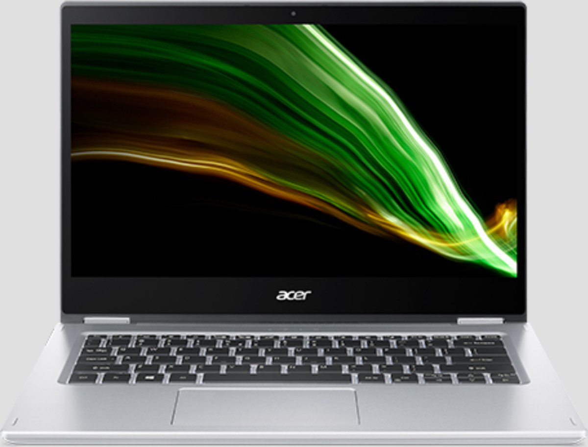 Acer Spin 1 SP114-31-P6MR - Intel Pentium N6000 - 8GB - 256GB SSD - 14" FHD Touch - Verlicht Toetsenbord - Windows 10 Home