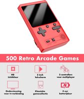 Retro Arcade Game Console - Rood