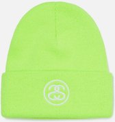 Stussy SS-Link Logo Cuff Beanie Lime (green)