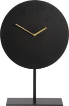 Horloge de table Light & Living Waiwo - Zwart/ Or - 30x10x45,5cm