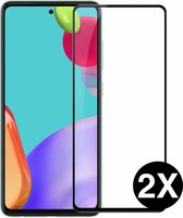 SOUTES® 2 Pack Samsung Galaxy A52 4G/5G - A52s - A51 4G/5G - S20 FE Screen Protector - Screenprotector - Glas - Anti-bacterieel - Gehard Beschermglas