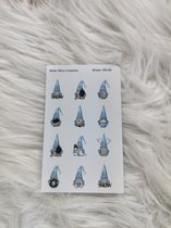 Mimi Mira Creations Planner Stickers Gnomes Winter Nordic