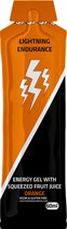 Lightning Endurance Energy Gel Squeezed Fruit Juice - Orange - 24 x 60 ml