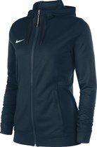 Nike team basketbal fz hoodie dames navy NT0214451, maat XL
