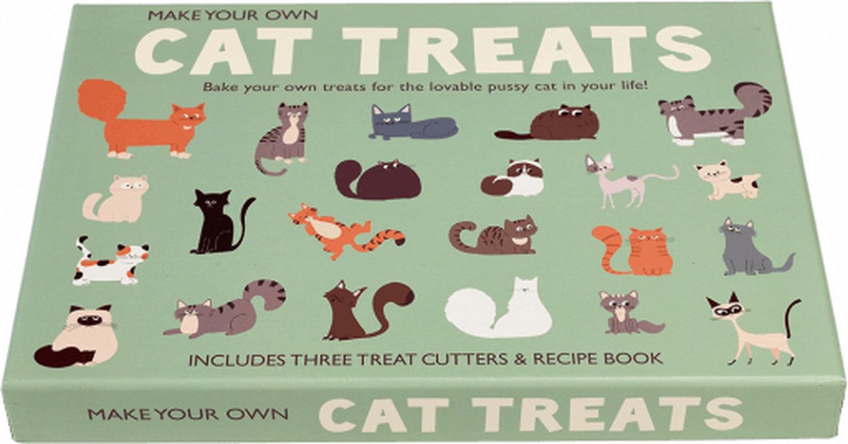 Rex london- Cat treats maak je eigen kattenkoekjes