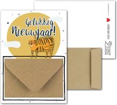 Geldkaart met mini Envelopje -> Nieuwjaar - No:06 (Chinese Dierenriem-Tijger-2022-Gelukkig Nieuwjaar) - LeuksteKaartjes.nl by xMar