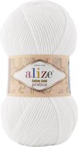 Alize Cotton Gold Pratica White 55 Pakket 5 Bollen