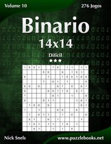 Binario- Binario 14x14 - Difícil - Volume 10 - 276 Jogos