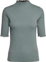 Vero Moda VMVIO 2/4 HIGH NECK BLOUSE NOOS Dames T-shirt - Maat S