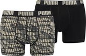 PUMA  Camo Boxer 2-Pack Heren Onderbroek - Maat XL